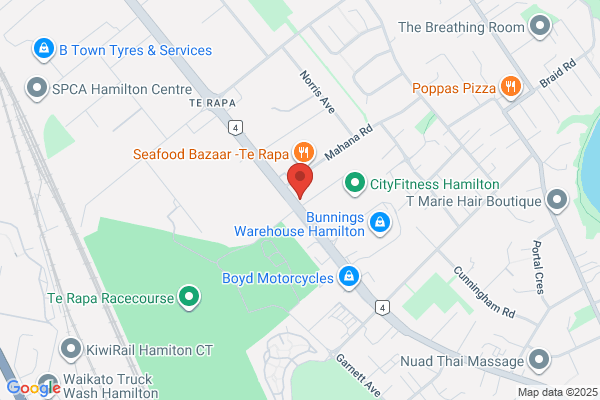 Map for Raroera Te Puawai Puna Reo