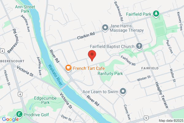 Map for Wana Tamariki Trust