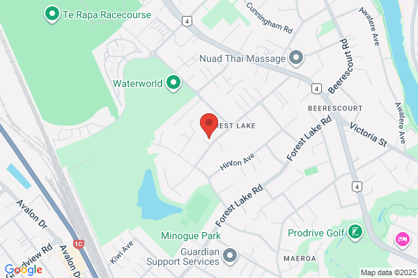 Map for Jamieson Kindergarten