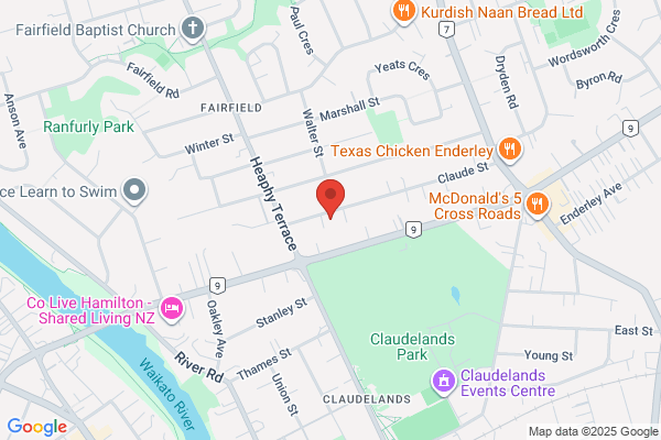 Map for Pukeko Preschool Claudelands