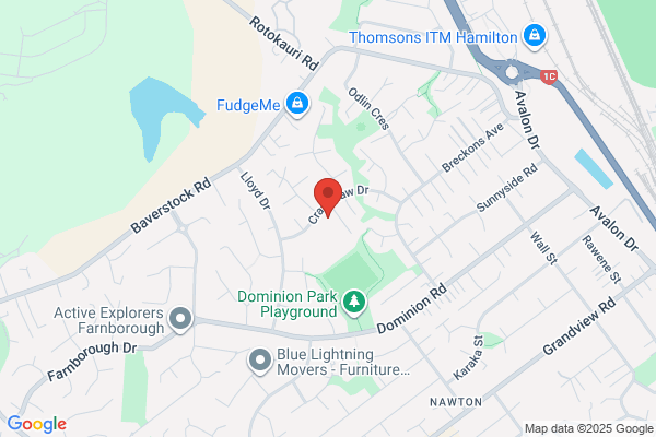 Map for Crawshaw Kindergarten