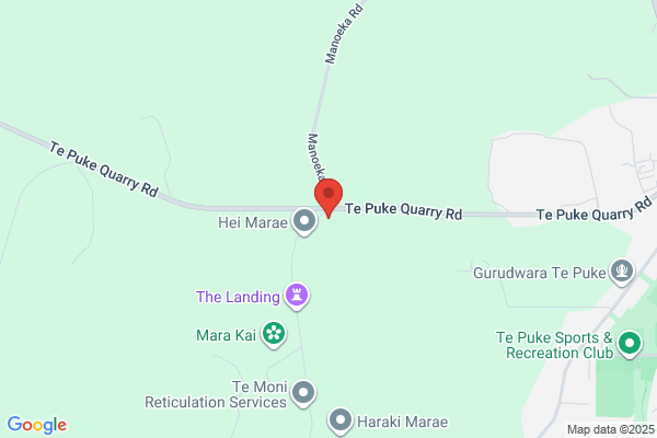 Map for Te Kōhanga Reo o Waitaha