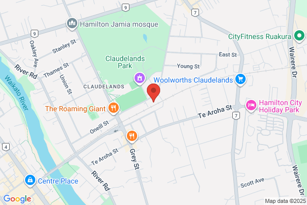 Map for BestStart Claudelands