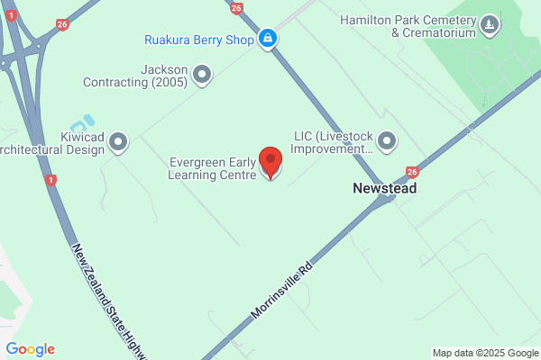 Map for Evergreen Early Learning Centre