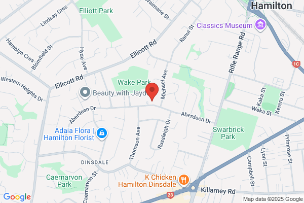 Map for Aberdeen Kindergarten