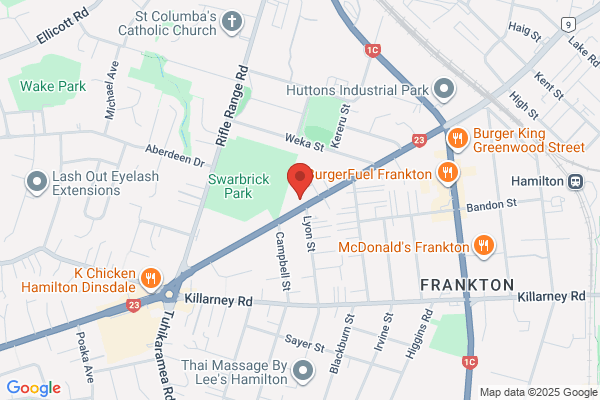 Map for Kindercare Learning Centres - Frankton