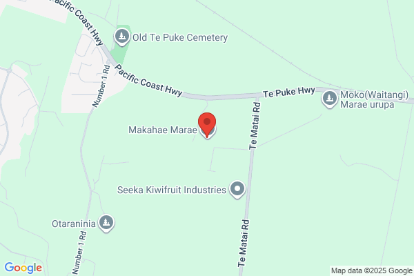 Map for Te Kōhanga Reo o Ngā Mokopuna o Te Matai