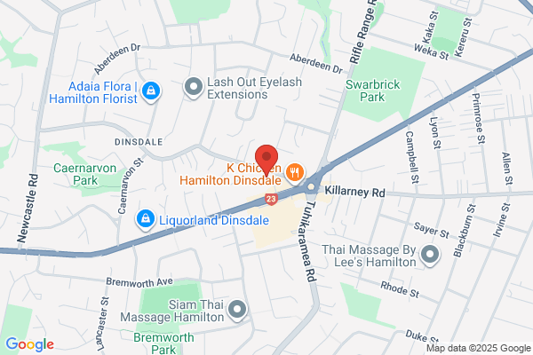 Map for Central Kids Kindergartens – Dinsdale