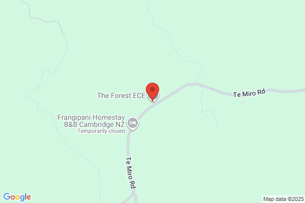 Map for The Forest ECE Ltd