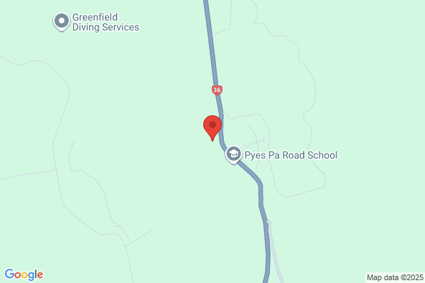 Map for Pyes Pa Playcentre