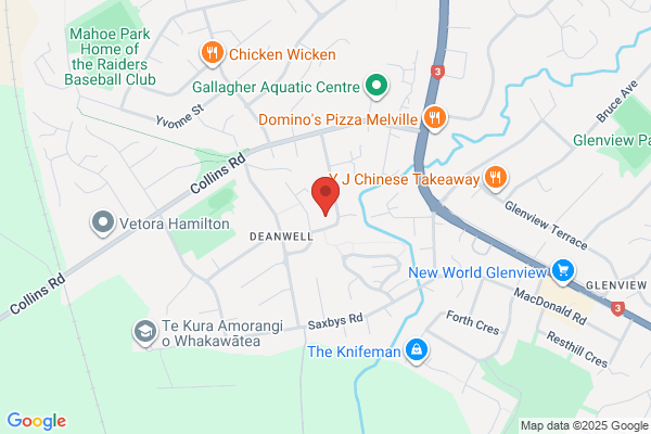 Map for Deanwell Kindergarten