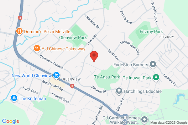 Map for Glenview Kindergarten