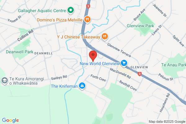 Map for Glenview Kindy