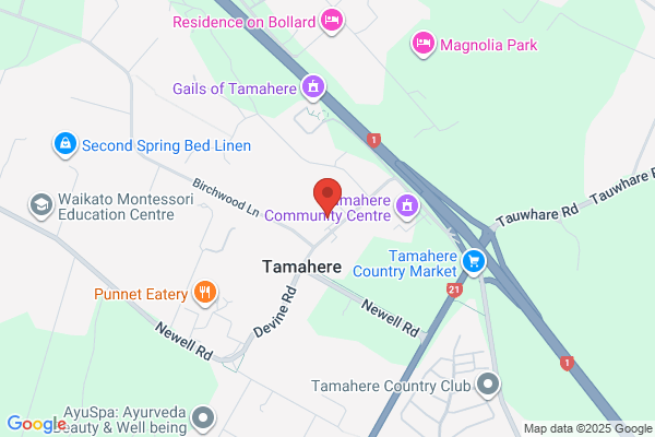 Map for Li'l Pumpkins Early Learning Tamahere