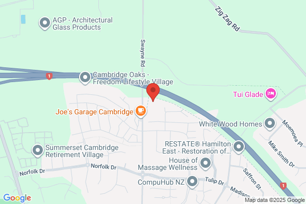 Map for Busy Bees Cambridge