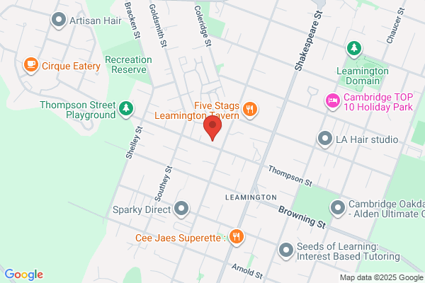 Map for Leamington Playcentre