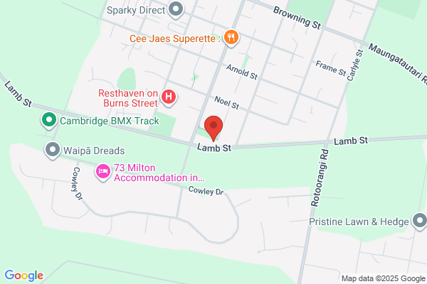 Map for Little Sparrows Preschool