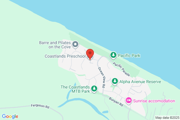 Map for Coastlands Preschool