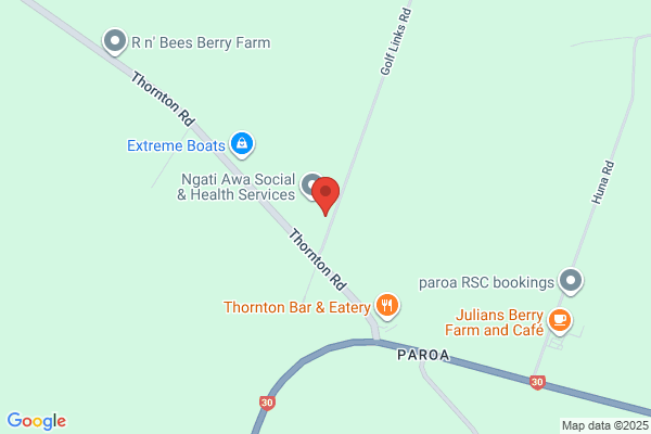 Map for Te Waipuna Ariki o Matangireia