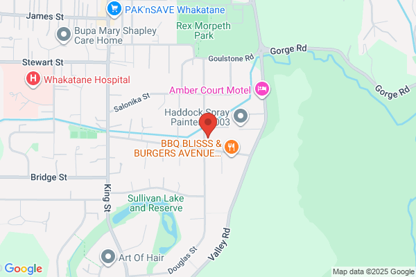 Map for Douglas Street Montessori by Busy Bees