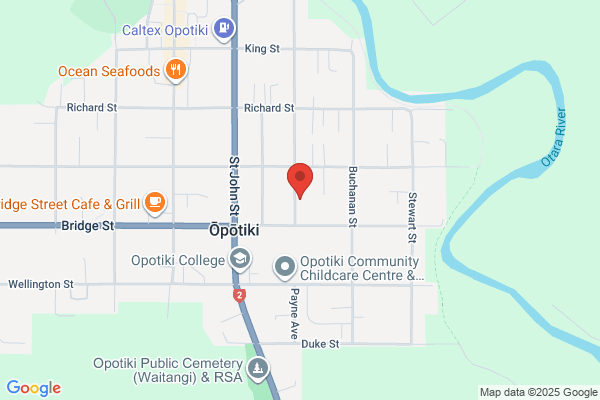 Map for Opotiki Playcentre