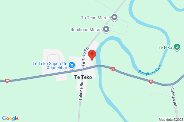 Map for Te Kōhanga Reo o Taahuna