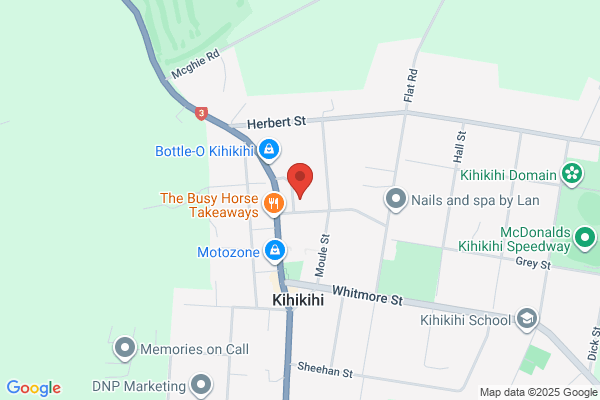 Map for Central Kids Kindergartens - Kihikihi