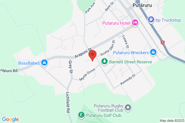 Map for Te Kōhanga Reo o Ruru Te Tupuna