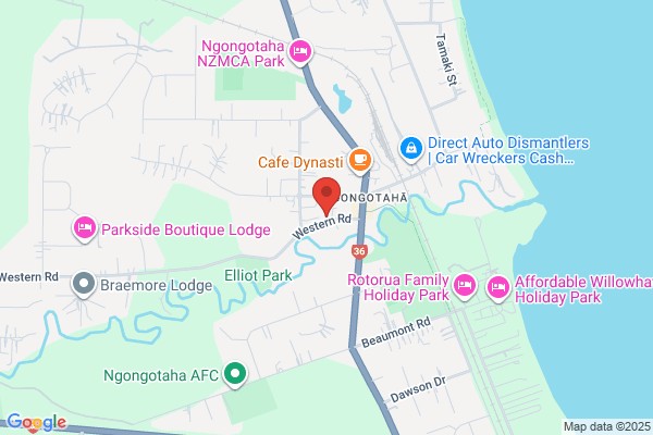 Map for Ngongotaha Early Learning Centre