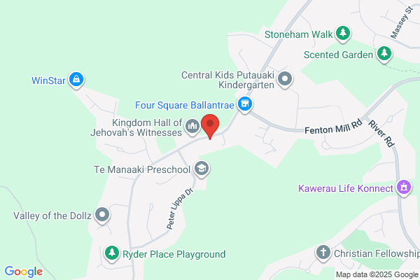 Map for Te Kōhanga Reo o Ngā Purapura Hou