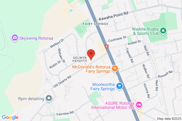 Map for Te Kōhanga Reo o Te Rongopai