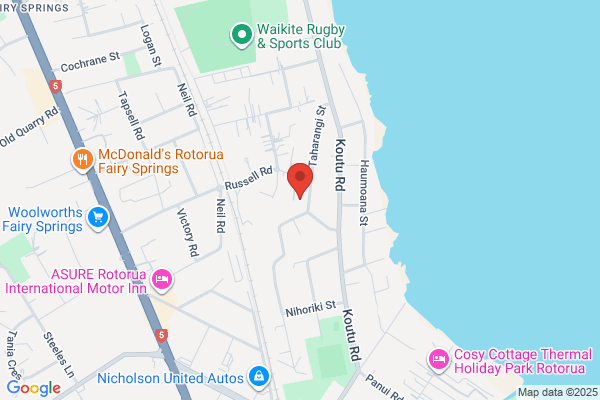 Map for Koutu Playcentre