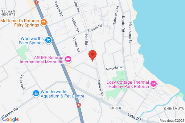 Map for Te Pākārito