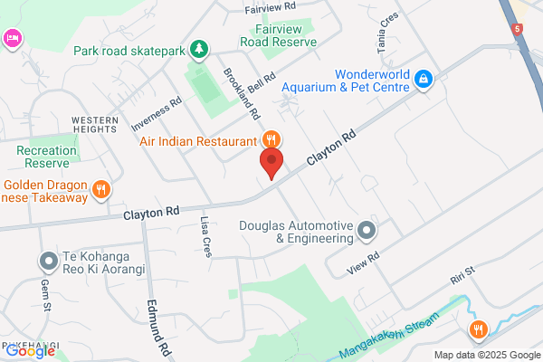 Map for Agape Christian Preschool