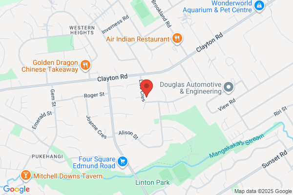 Map for Busy Bees Mangakakahi