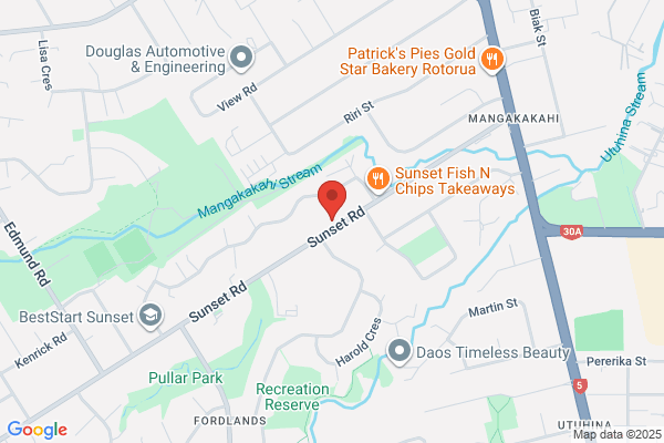 Map for Amazing Place Preschool (Sunset Road)