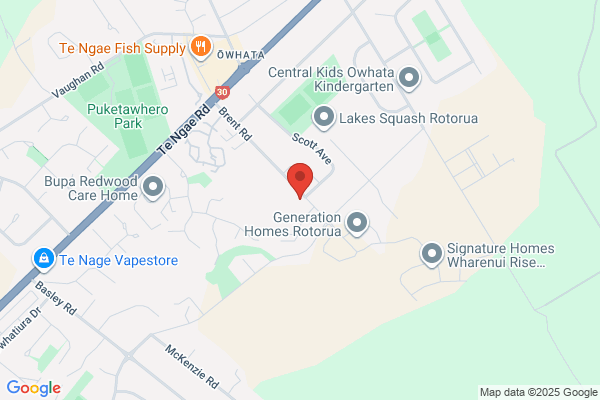 Map for Awhi Educare @ Owhata