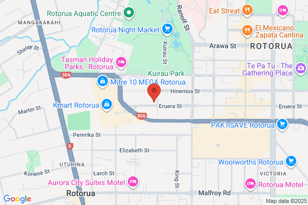 Map for Busy Bees Whakatau Street