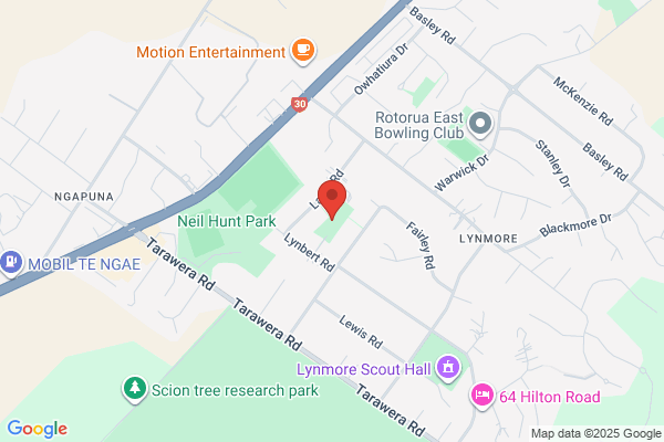 Map for Lynmore Playcentre