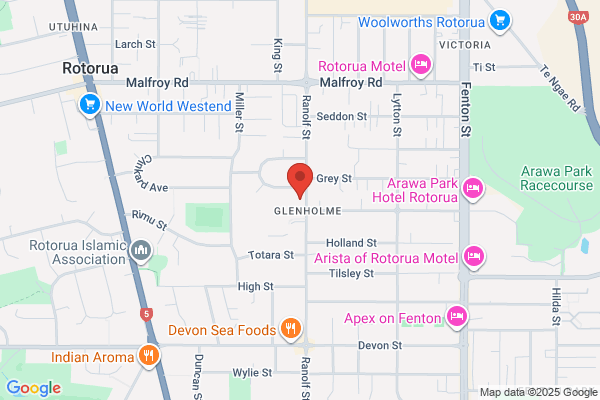 Map for The Treehouse on Ranolf