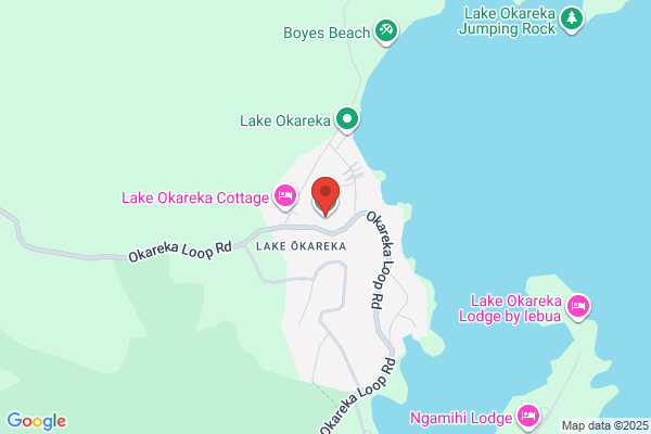 Map for Lake Okareka Preschool Education Group