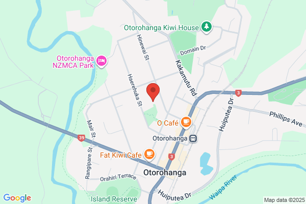 Map for Central Kids Kindergartens - Otorohanga