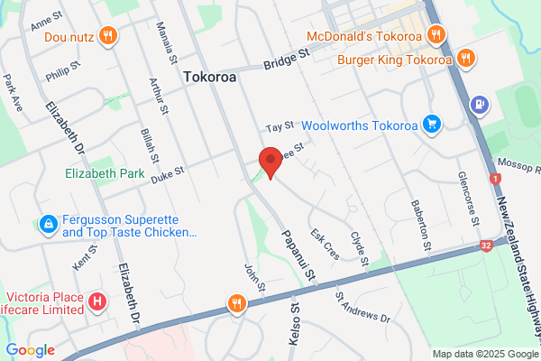 Map for Central Kids Kindergartens - Clyde Street