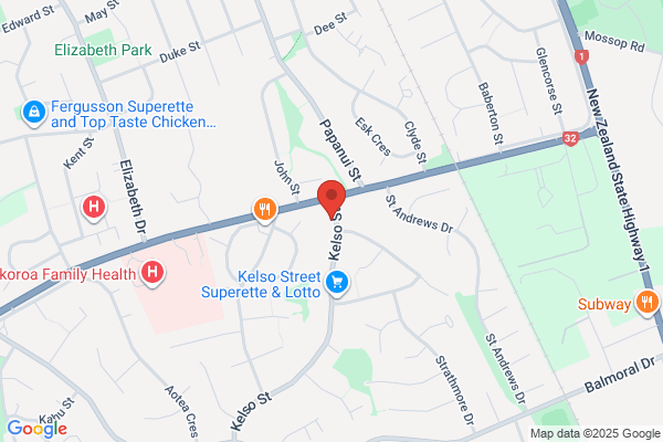 Map for St Lukes Mokopuna Apii Punanga Reo Inc