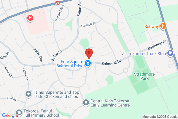 Map for Tokoroa Playcentre