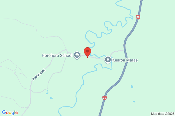 Map for Te Kōhanga Reo o Horohoro