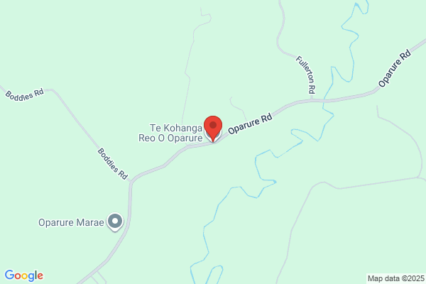 Map for Te Kōhanga Reo o Ōpārure