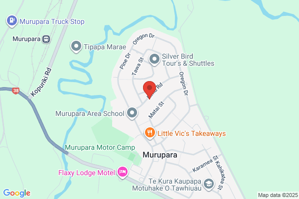 Map for Te Aroha o te Ngakau