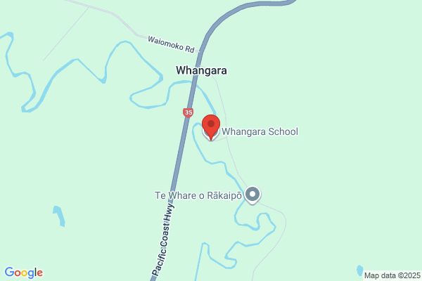 Map for Paikea Kindergarten