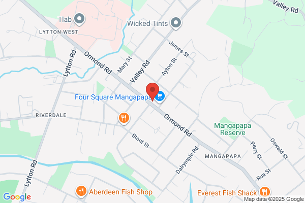 Map for Mangapapa Playcentre